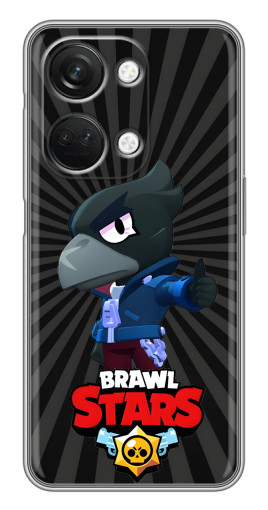 Силиконовый чехол с изображением "Crow Brawl Stars" для OnePlus Nord 3 5G