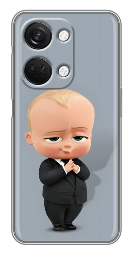 Силиконовый чехол с изображением "Деловой ребенок" для OnePlus Nord 3 5G