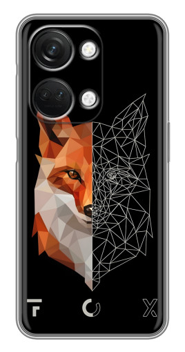 Чехол с печатью "Fox" для OnePlus Nord 3 5G