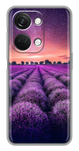 Чехол с принтом "Лавандовое поле" для OnePlus Nord 3 5G