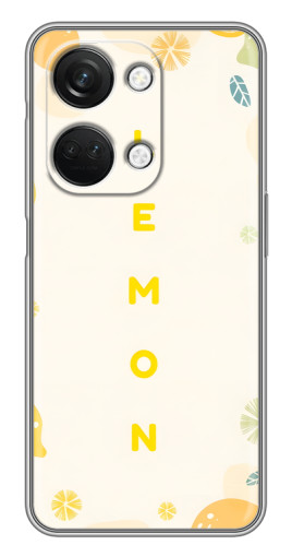 Чехол с печатью "Lemon" для OnePlus Nord 3 5G