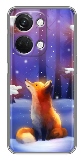 Чехол с печатью "Лисичка в лесу" для OnePlus Nord 3 5G