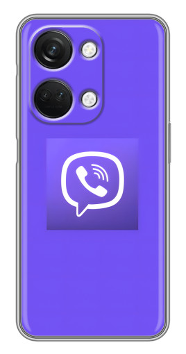 Чехол с принтом "Лого Viber" для OnePlus Nord 3 5G