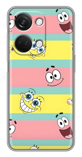 Чехол с печатью "Мордашки" для OnePlus Nord 3 5G