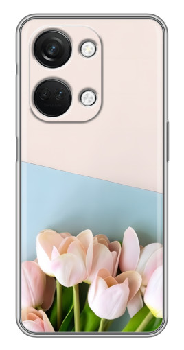 Чехол с принтом "Нежные тюльпаны" для OnePlus Nord 3 5G