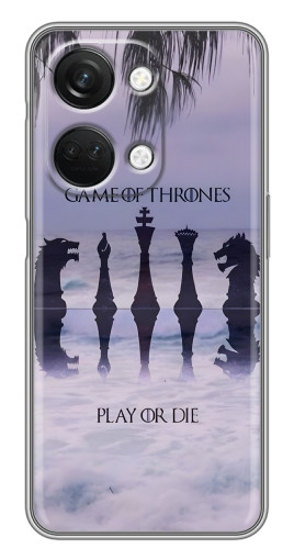 Силиконовый чехол с изображением "Play or Die" для OnePlus Nord 3 5G