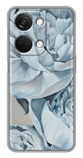 Чехол с печатью "Рисунок пионы" для OnePlus Nord 3 5G