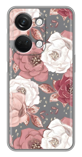 Чехол с картинкой "Рисунок розы" для OnePlus Nord 3 5G