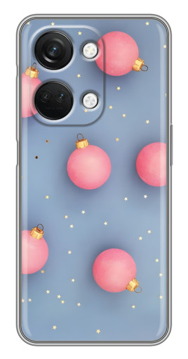 Чехол с картинкой "Розовые шары" для OnePlus Nord 3 5G