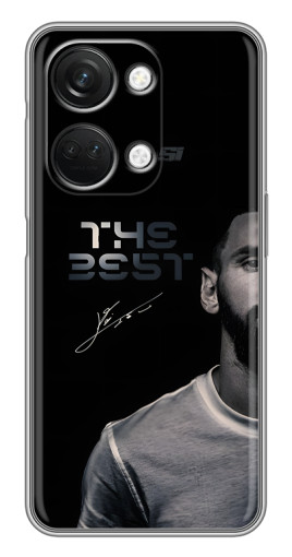 Чехол с печатью "The Best Messi" для OnePlus Nord 3 5G