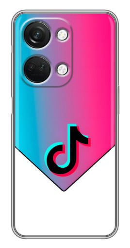 Силиконовый чехол с изображением "Tiktok Logo" для OnePlus Nord 3 5G