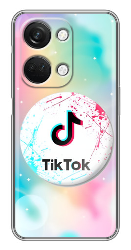 Силиконовый чехол с изображением "TikTok принт" для OnePlus Nord 3 5G