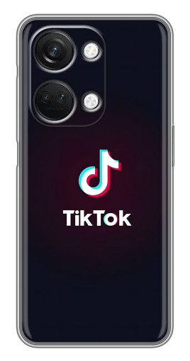 Чехол с картинкой "TikTok темный" для OnePlus Nord 3 5G