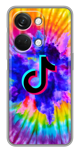 Силиконовый чехол с изображением "TikTok в красках" для OnePlus Nord 3 5G
