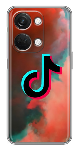 Чехол с картинкой "ТикТок в тучах" для OnePlus Nord 3 5G