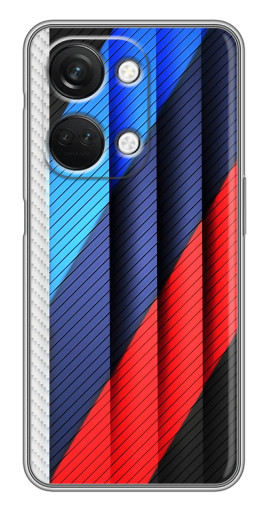 Силиконовый чехол с изображением "Цвета лого БМВ" для OnePlus Nord 3 5G