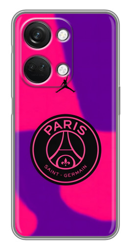 Силиконовый чехол с изображением "Яркий лого PSG" для OnePlus Nord 3 5G