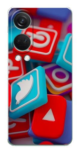 Силиконовый чехол с изображением "3Д эффект" для OnePlus Nord 4