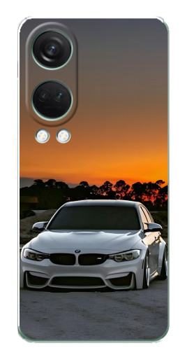 Чехол с печатью "BMW белая" для OnePlus Nord 4