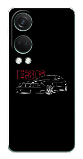 Чехол с картинкой "BMW E36" для OnePlus Nord 4