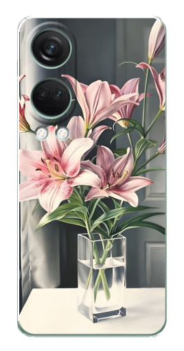 Чехол с принтом "Букет лилии" для OnePlus Nord 4