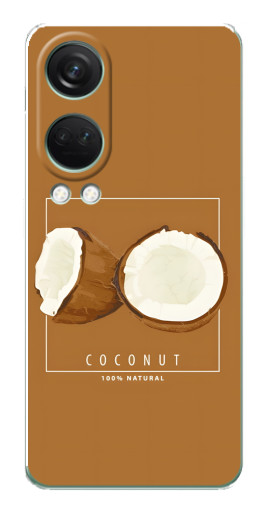 Силиконовый чехол с изображением "Coconut" для OnePlus Nord 4