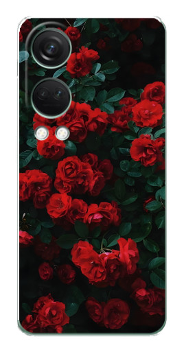 Чехол с принтом "Красные розы" для OnePlus Nord 4