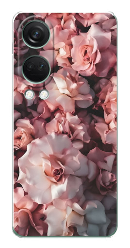 Чехол с печатью "Куст роз" для OnePlus Nord 4