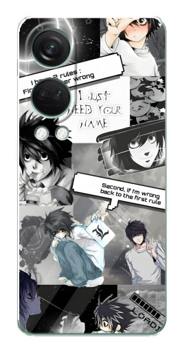 Чехол с картинкой "L - Death note" для OnePlus Nord 4