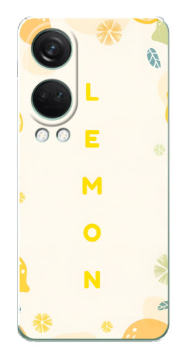 Чехол с принтом "Lemon" для OnePlus Nord 4