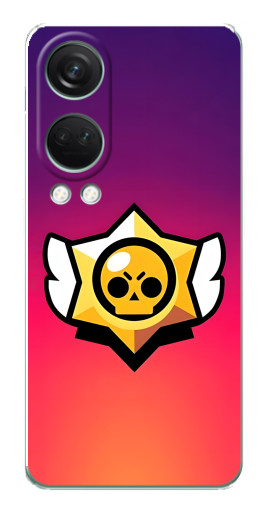 Чехол с принтом "Логотип Brawl Stars" для OnePlus Nord 4