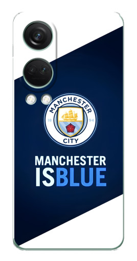 Чехол с принтом "Manchester is Blue" для OnePlus Nord 4
