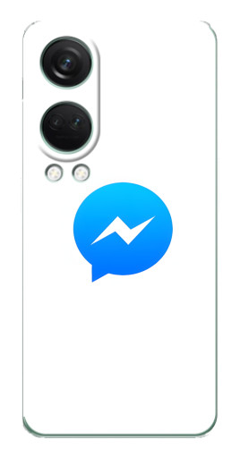 Чехол с картинкой "messenger logo" для OnePlus Nord 4