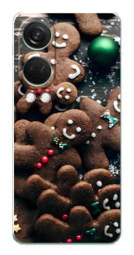 Чехол с картинкой "Новогодние человечки" для OnePlus Nord 4