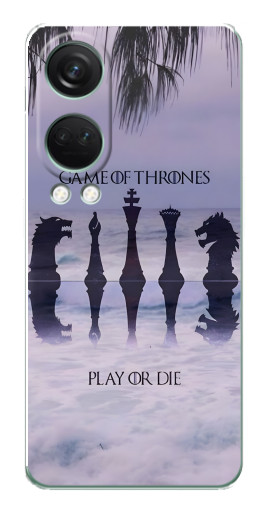 Чехол с печатью "Play or Die" для OnePlus Nord 4