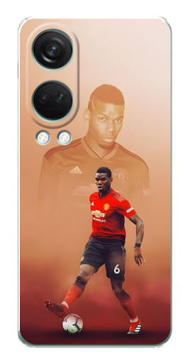 Силиконовый чехол с изображением "Pogba с Манчестера" для OnePlus Nord 4