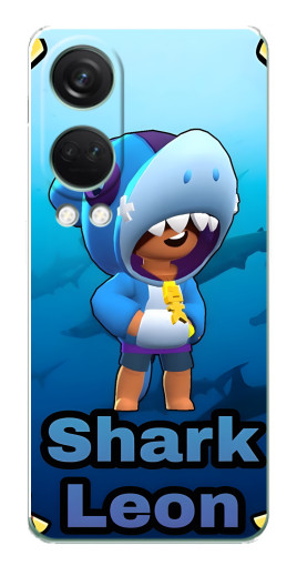 Чехол с принтом "Shark Leon" для OnePlus Nord 4