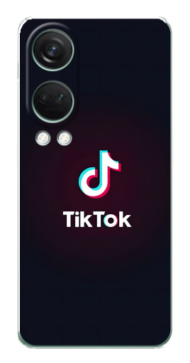 Чехол с картинкой "TikTok темный" для OnePlus Nord 4