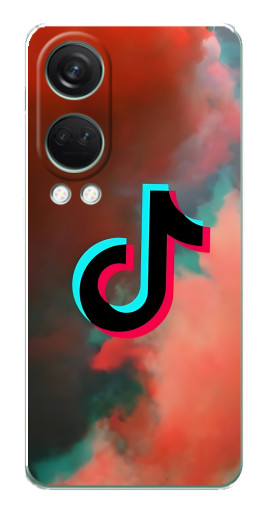 Чехол с принтом "ТикТок в тучах" для OnePlus Nord 4