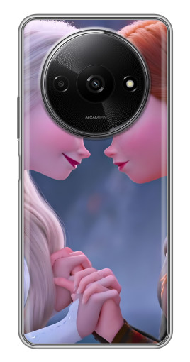 Чехол с картинкой "Анна и Ельза" для Xiaomi Redmi A3