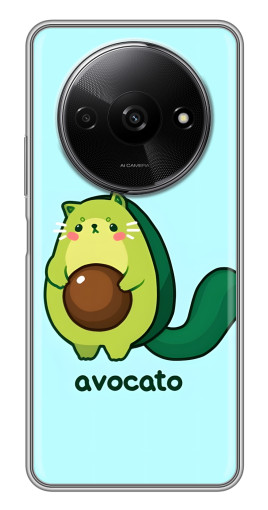 Силиконовый чехол с изображением "Avocato" для Xiaomi Redmi A3