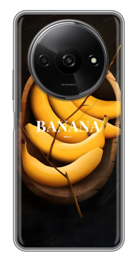 Силиконовый чехол с изображением "Banana" для Xiaomi Redmi A3