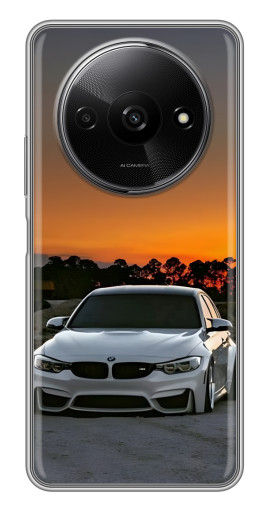 Чехол с принтом "BMW белая" для Xiaomi Redmi A3