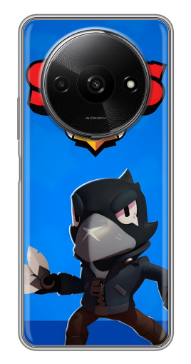 Чехол с печатью "Боевой Crow" для Xiaomi Redmi A3