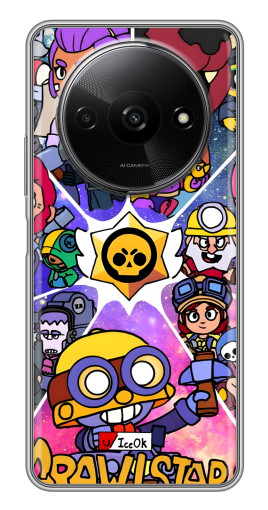 Чехол с картинкой "Brawl заставка" для Xiaomi Redmi A3