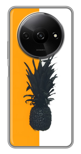 Чехол с печатью "Черный Ананас" для Xiaomi Redmi A3
