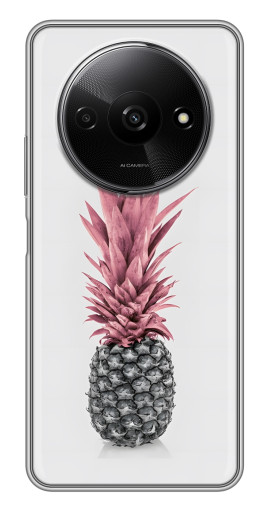 Чехол с печатью "Чёрно-белый ананас" для Xiaomi Redmi A3