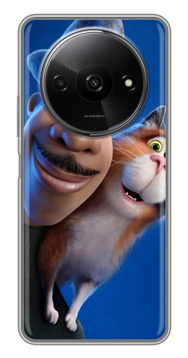 Чехол с картинкой "Джо и кот" для Xiaomi Redmi A3