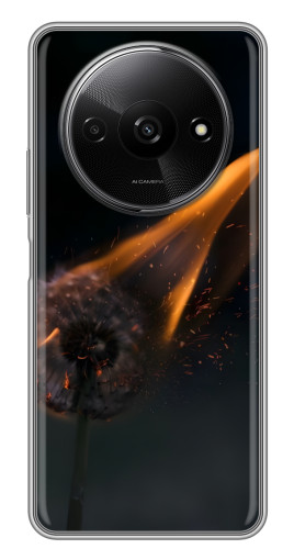 Чехол с принтом "Горящий одуванчик" для Xiaomi Redmi A3