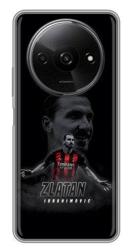 Силиконовый чехол с изображением "Ибрагимович в Милане" для Xiaomi Redmi A3
